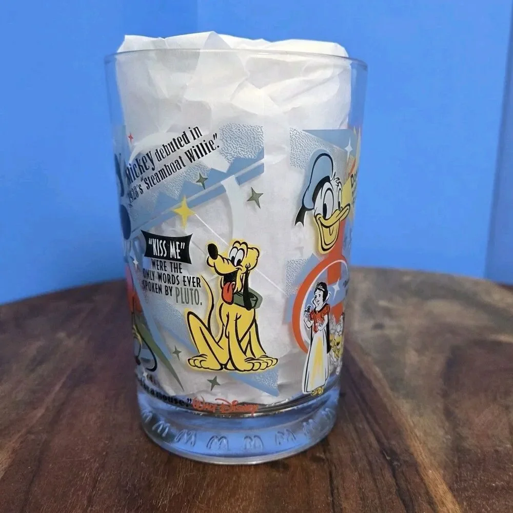McDonald’s Walt Disney World 100 Years of Magic Glass Limited Edition Collectors
